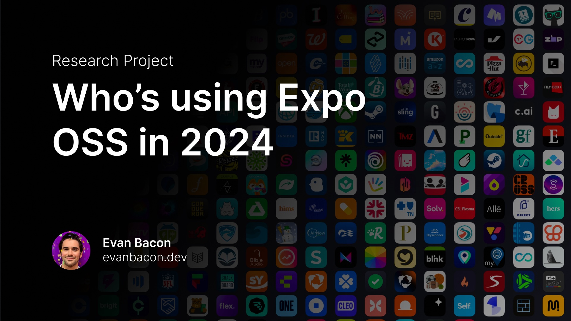 Who's using Expo in 2024